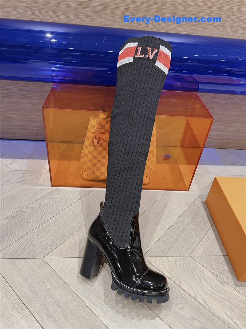l0vis Vvtt0n lv new high heel sock boots