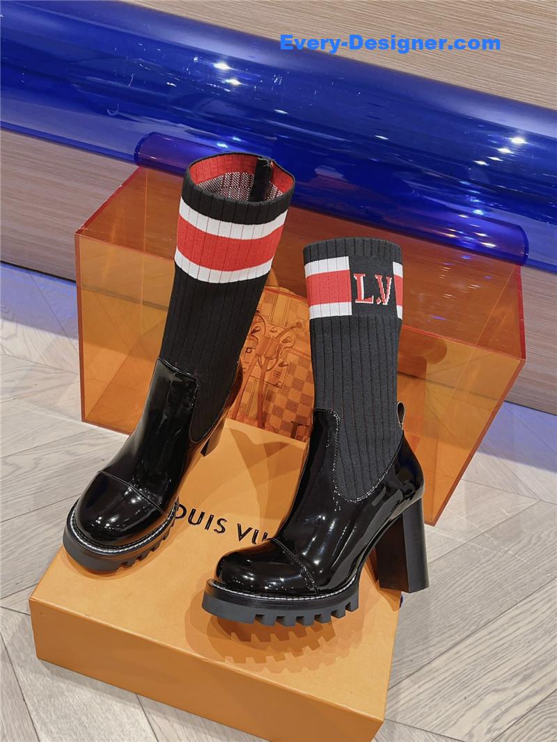 l0vis Vvtt0n lv new high heel sock boots