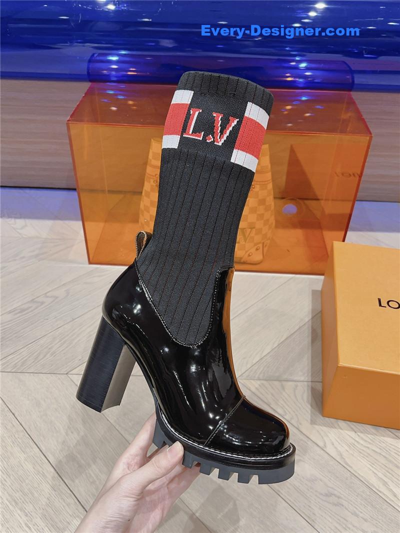 l0vis Vvtt0n lv new high heel sock boots