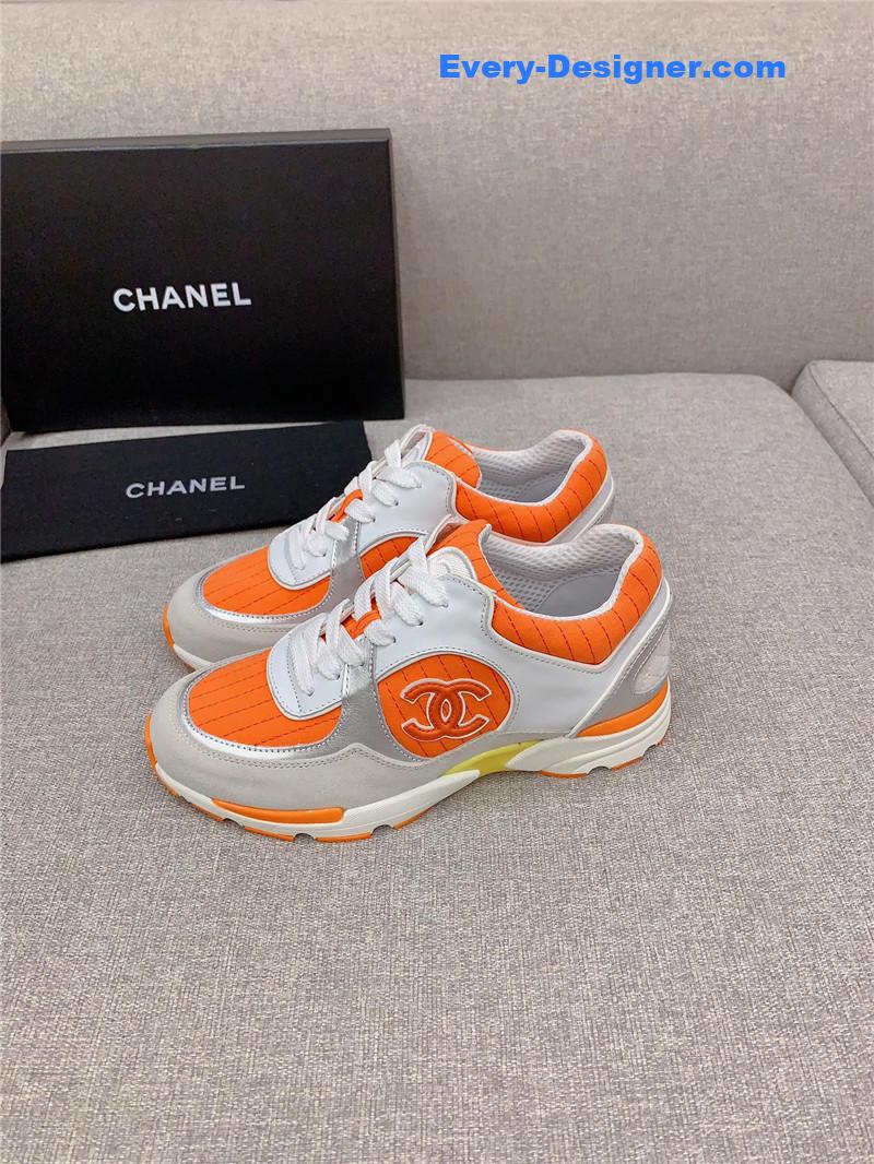 Ch**el new color block sneakers