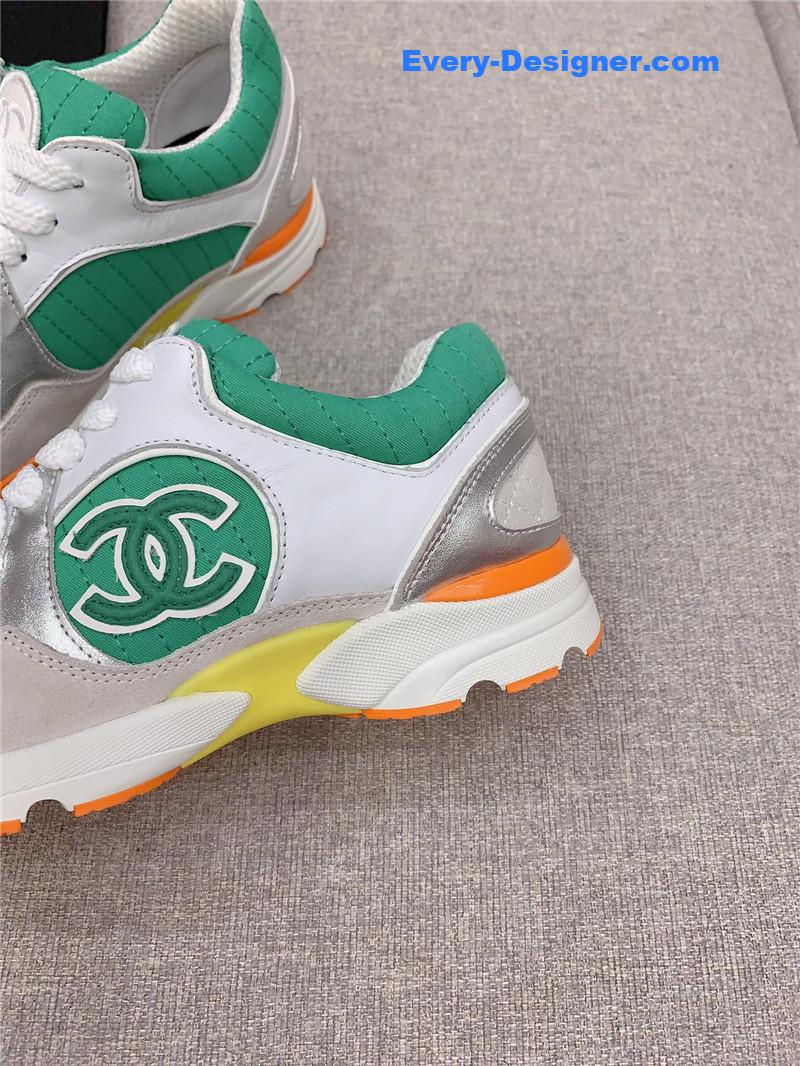 Ch**el new color block sneakers