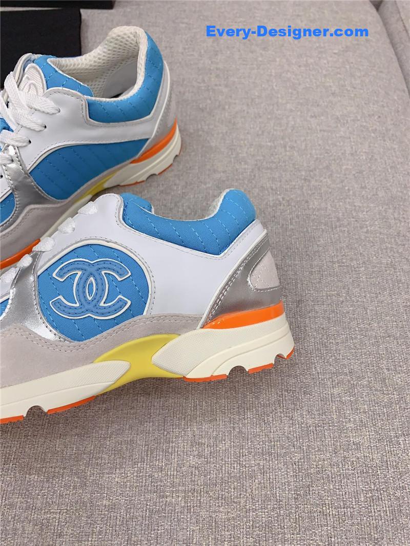Ch**el new color block sneakers