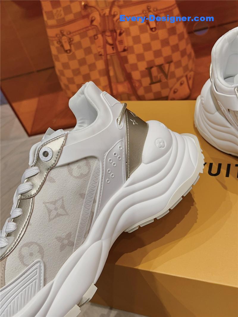 l0vis Vvtt0n lv mesh + technical fabric stitching casual shoes