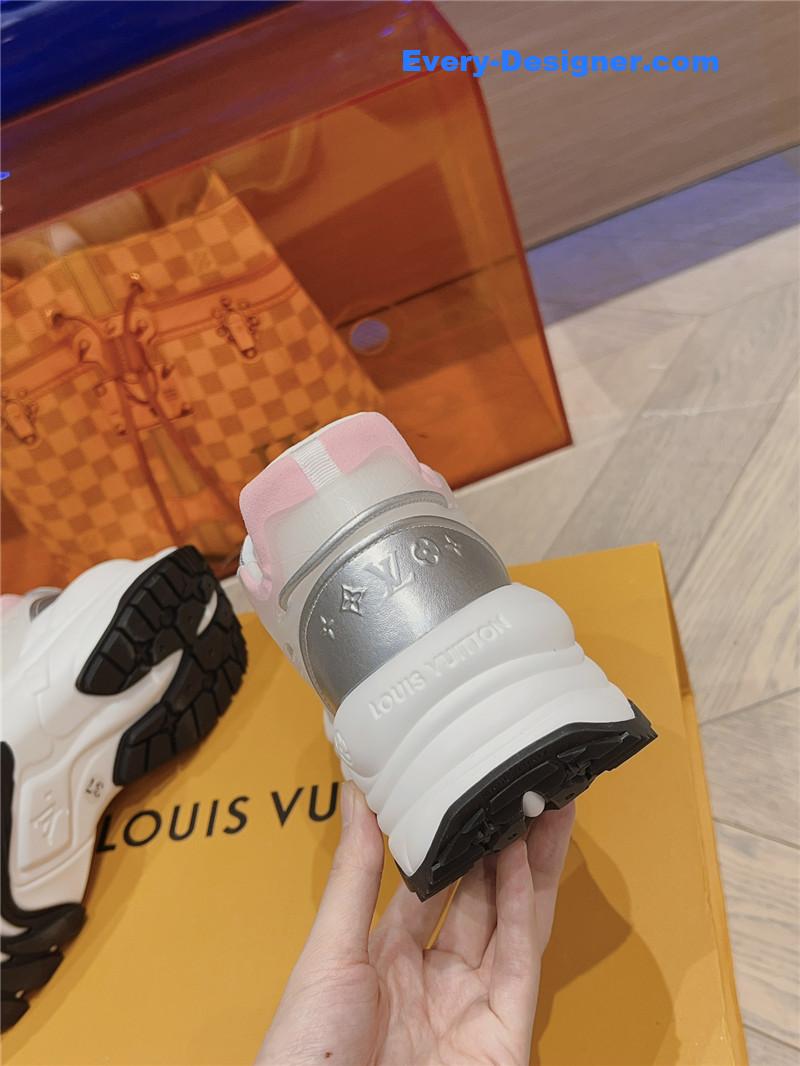 l0vis Vvtt0n lv mesh + technical fabric stitching casual shoes