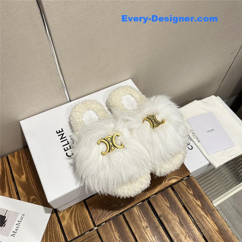 Ce1i*e new autumn and winter wool slippers