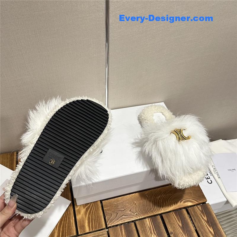Ce1i*e new autumn and winter wool slippers