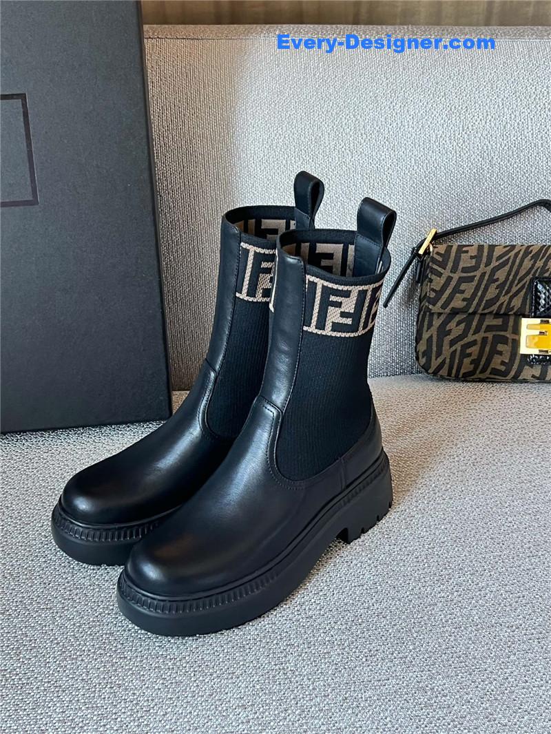 F**di new domino motorcycle boots