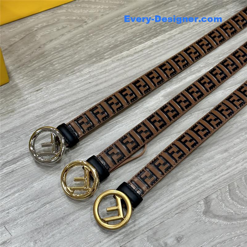 F**di electroplated f buckle belt