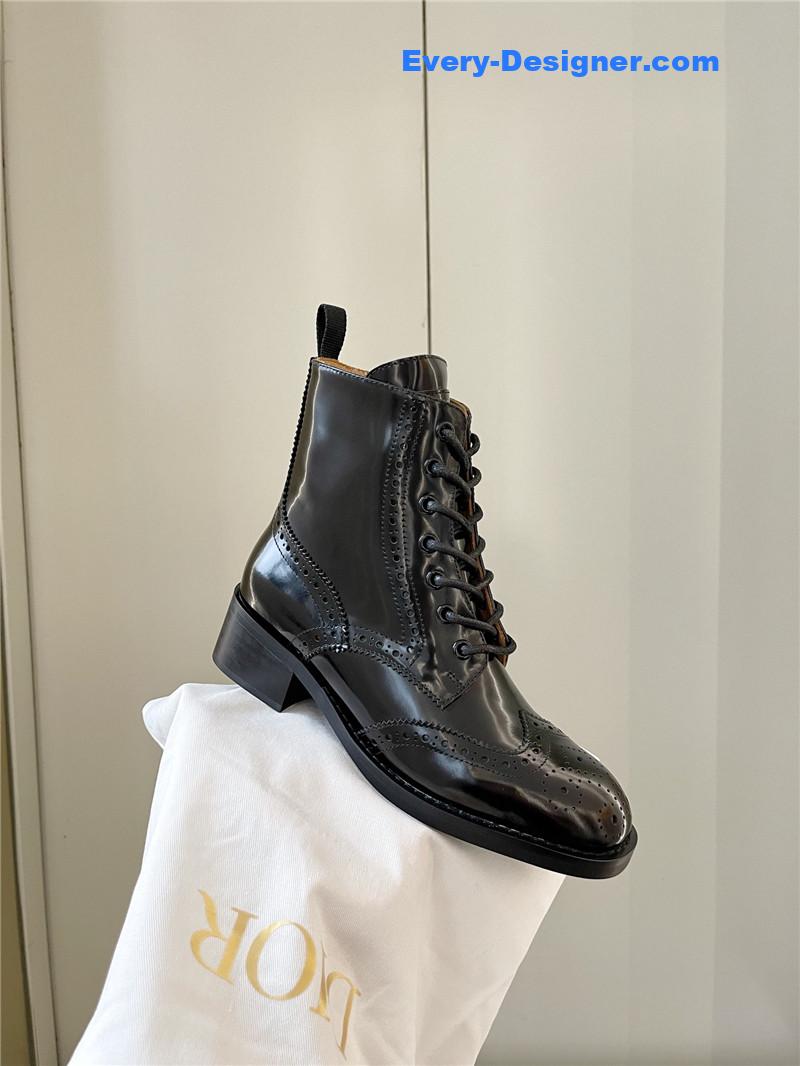 D10r retro british style brogue short boots