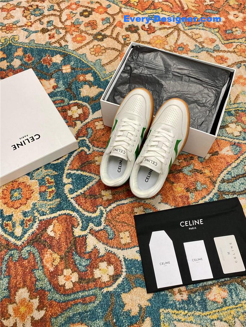 Ce1i*e new color matching sneakers white shoes