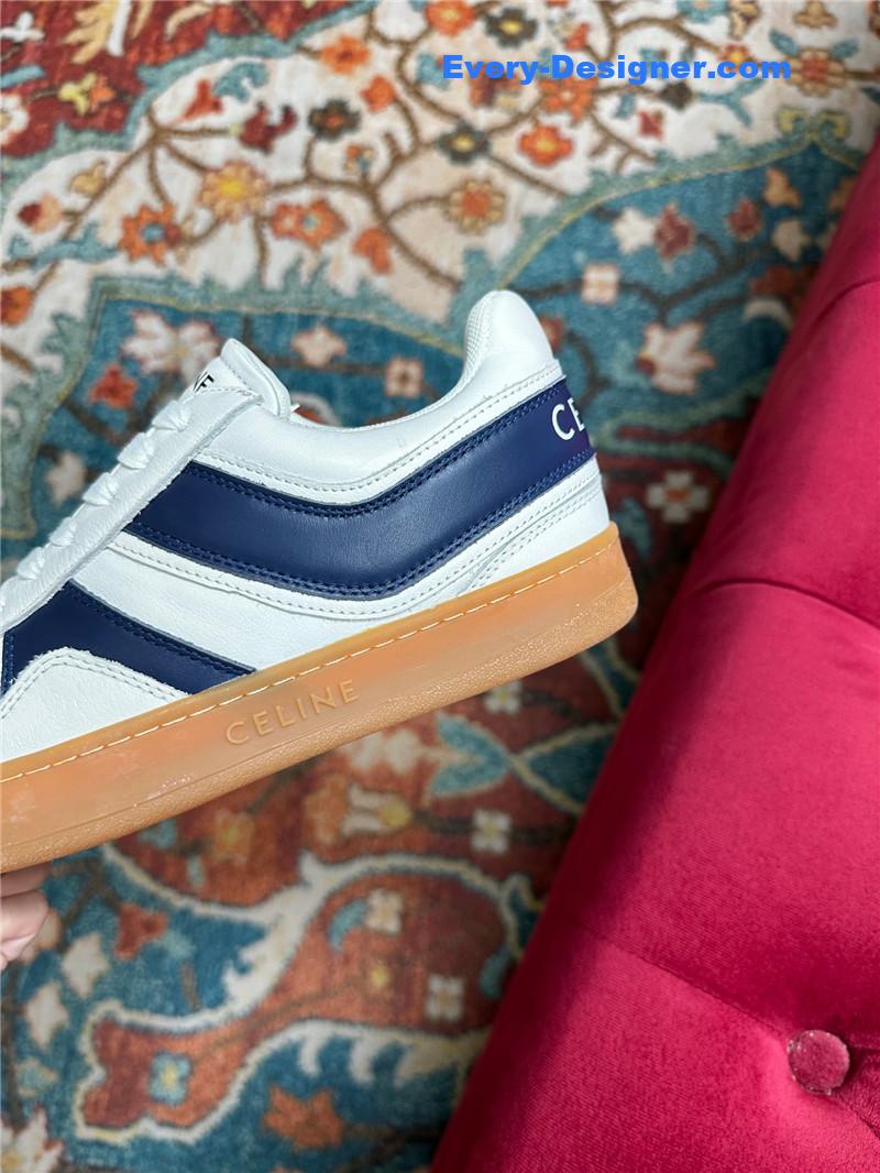 Ce1i*e new color matching sneakers white shoes