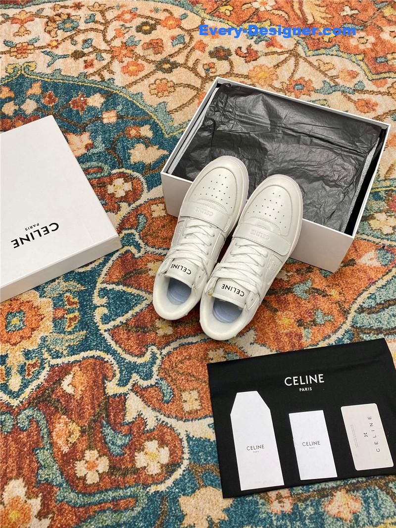 Ce1i*e new color matching sneakers white shoes