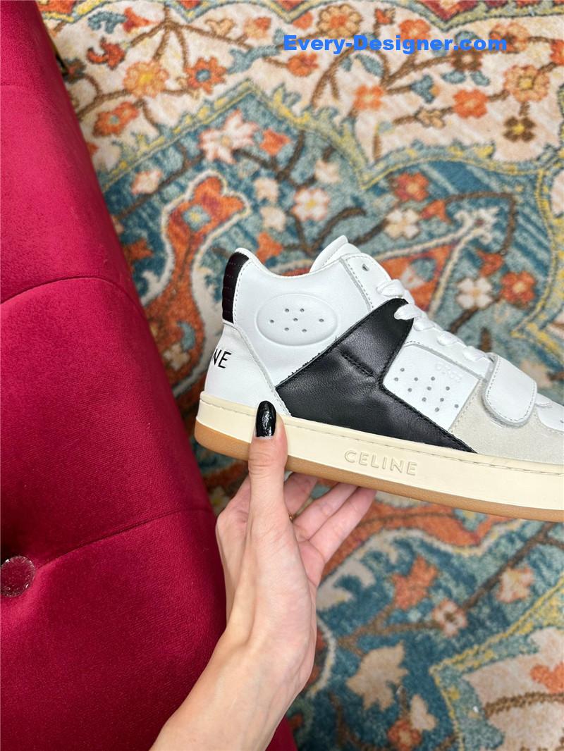 Ce1i*e new color matching sneakers white shoes