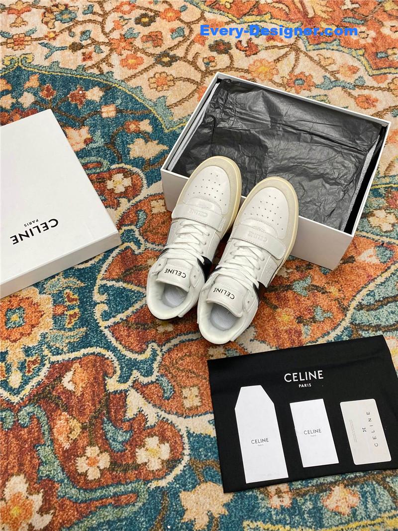 Ce1i*e new color matching sneakers white shoes