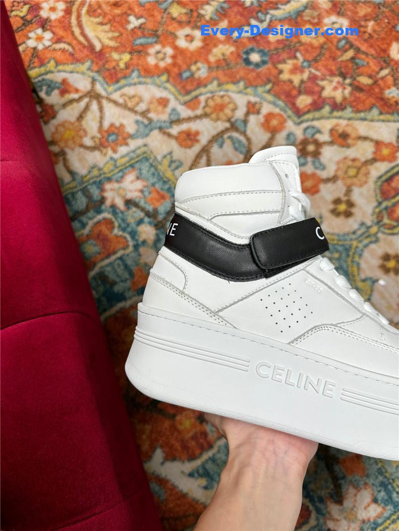 Ce1i*e new color matching sneakers white shoes