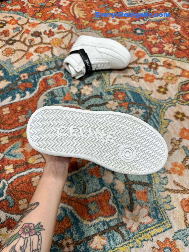 Ce1i*e new color matching sneakers white shoes