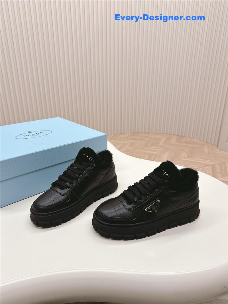 Pra*a wool high top sneakers and boots