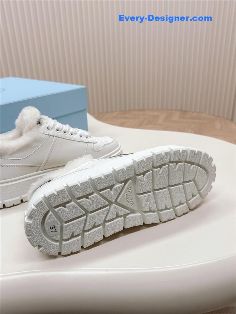 Pra*a wool high top sneakers and boots