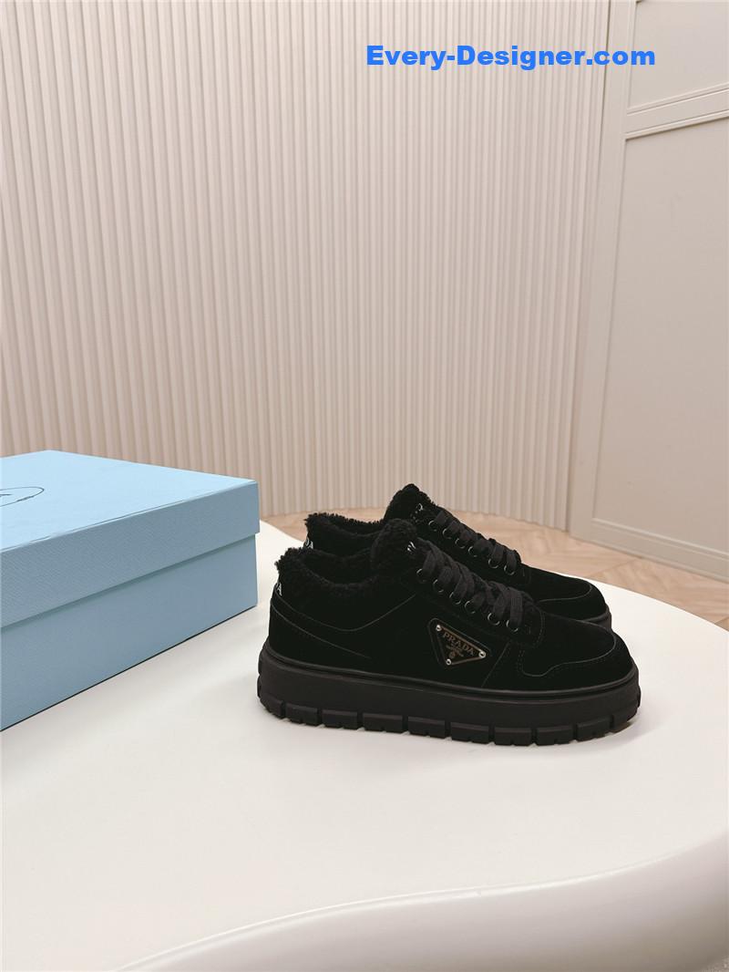Pra*a wool high top sneakers and boots