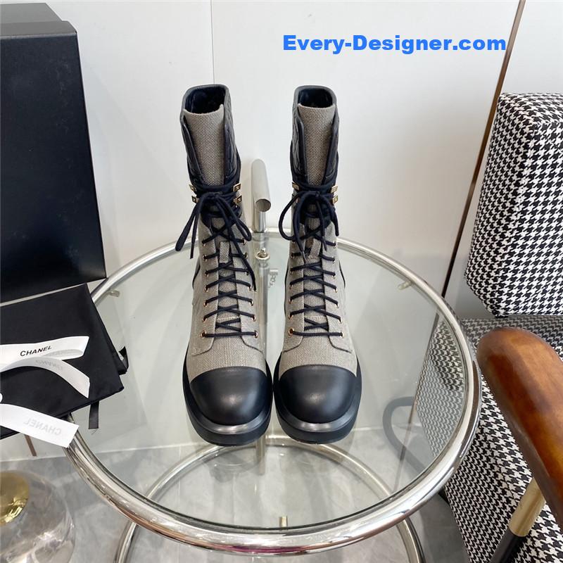 CC lace up martin boots