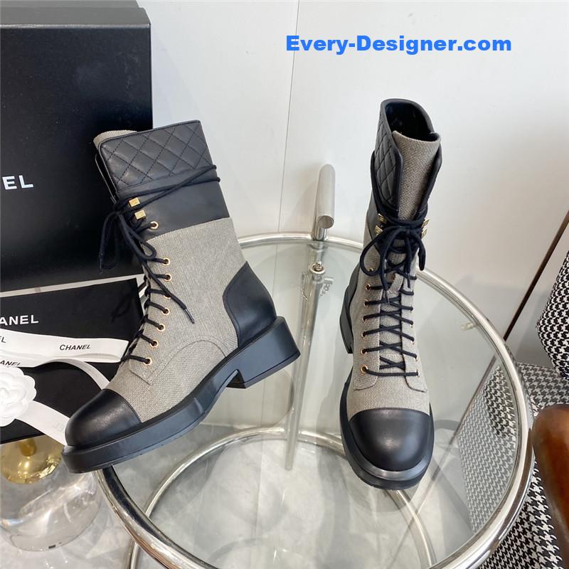 CC lace up martin boots