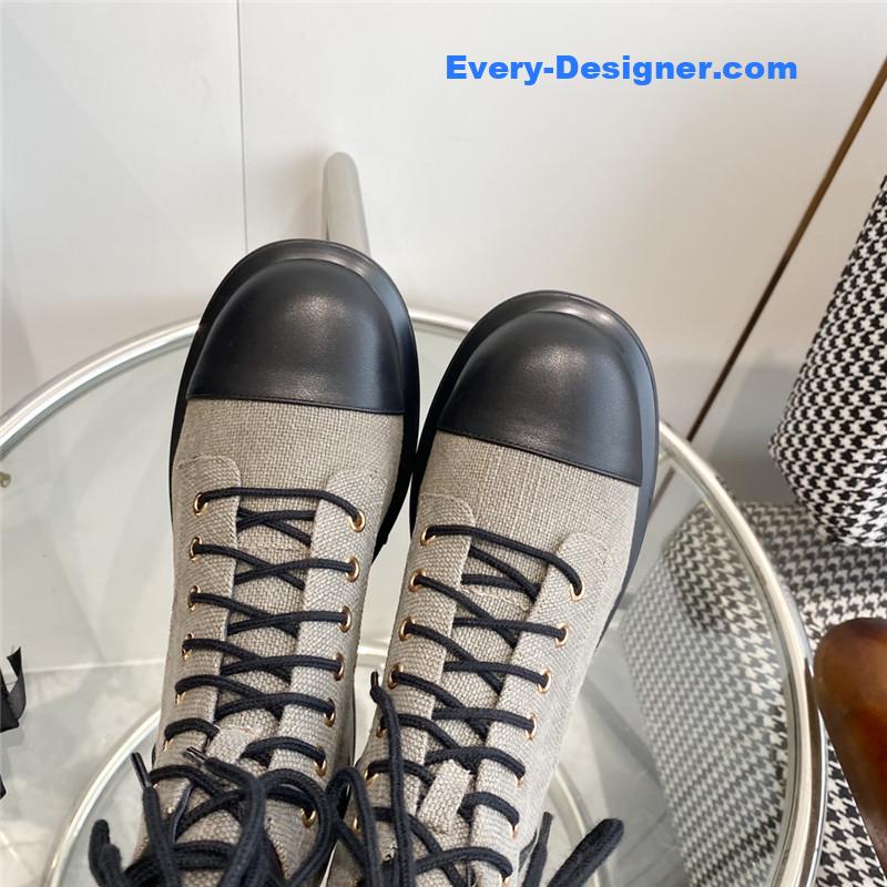 CC lace up martin boots