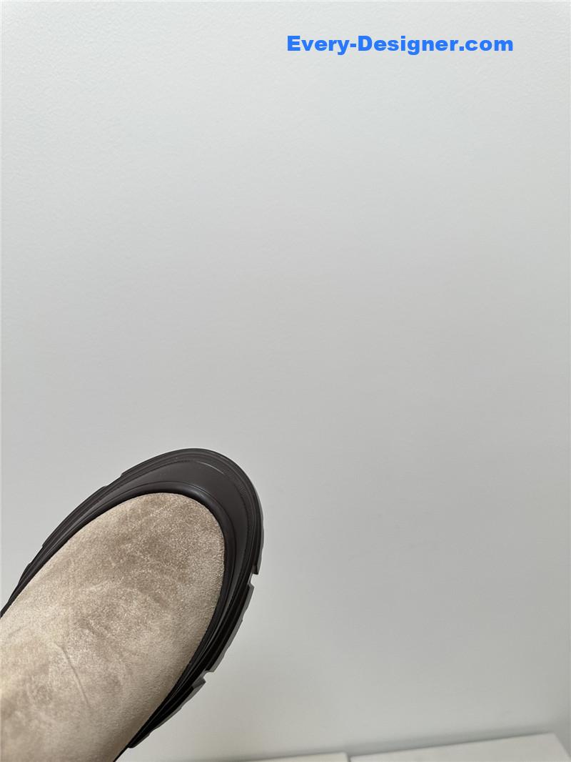 runello cinelli new wool ankle boots