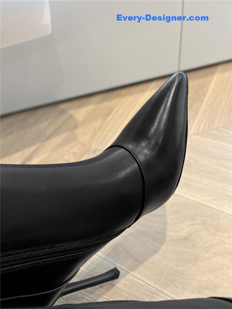 D10r sexy high heel chelsea pointed toe boots