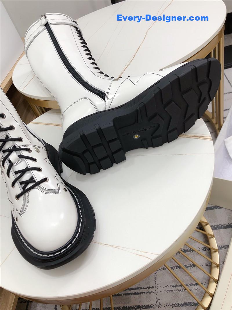 a1exa*der Mcqv*en new lace-up boots
