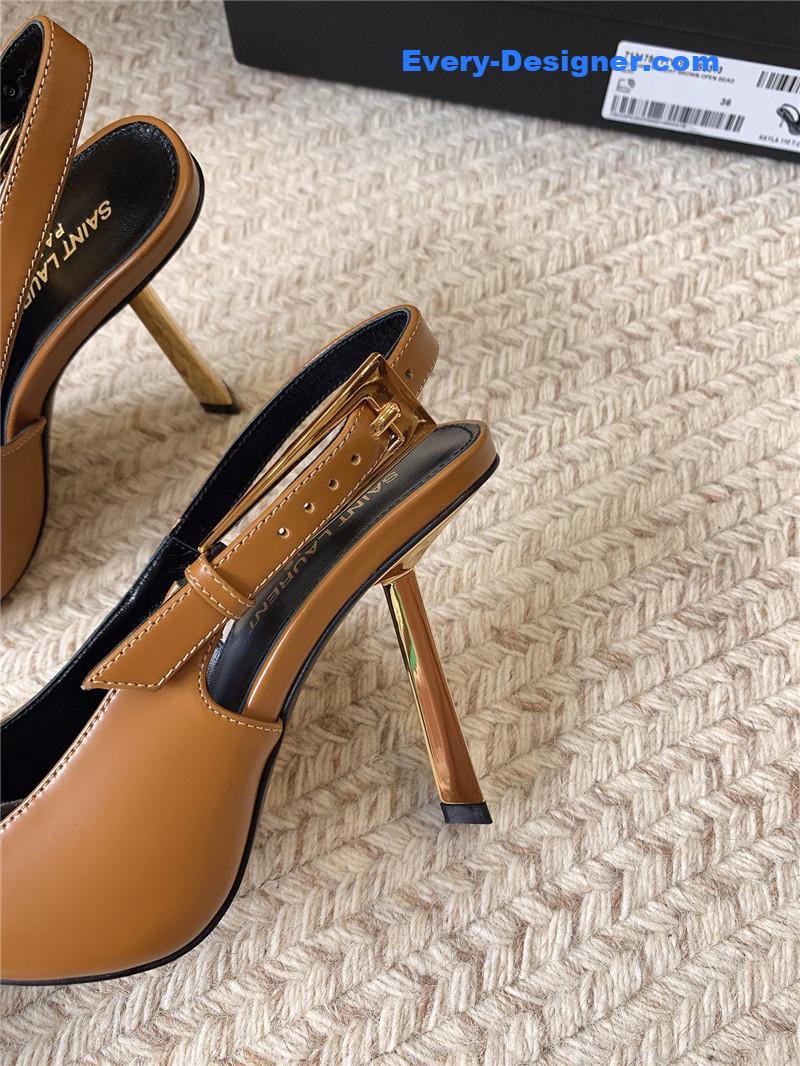 Y51 catwalk style small square toe high heel sandals