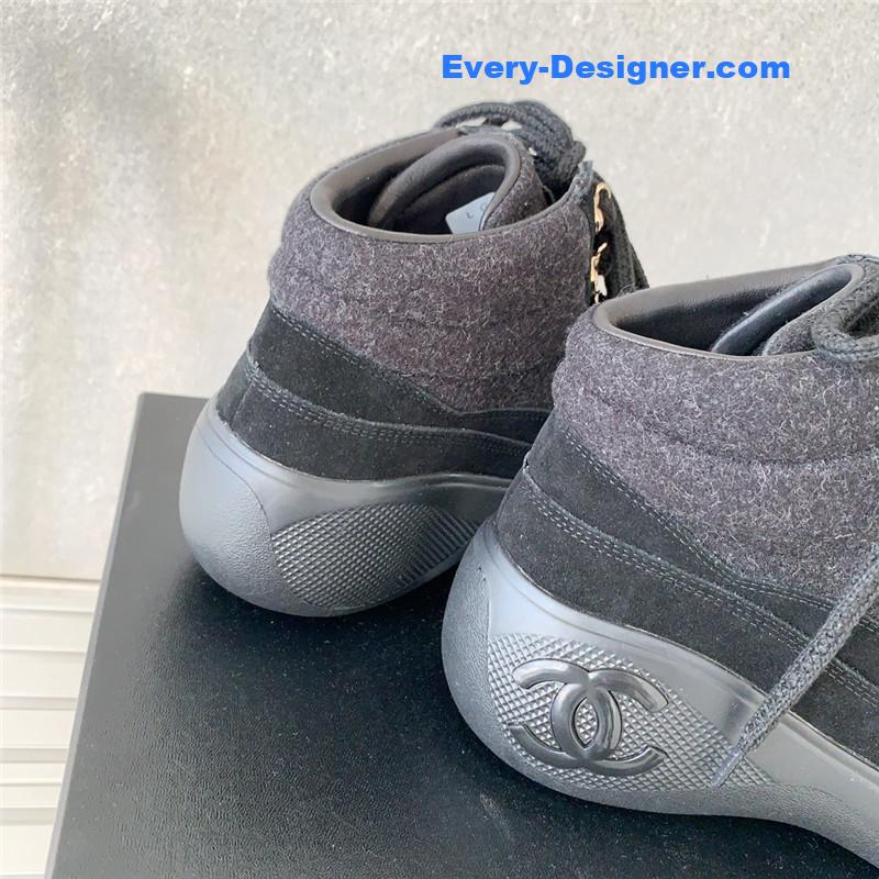 Ch**el new limited edition coco neige snow boots