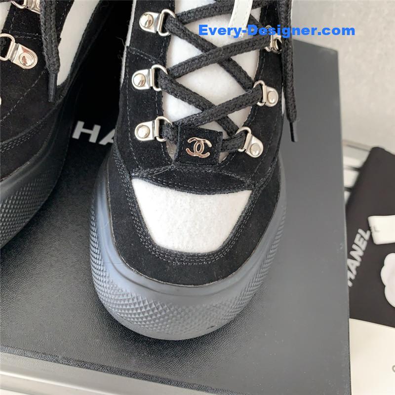 Ch**el new limited edition coco neige snow boots