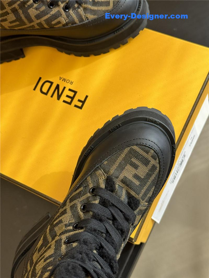F**di signature biker ff snow boots
