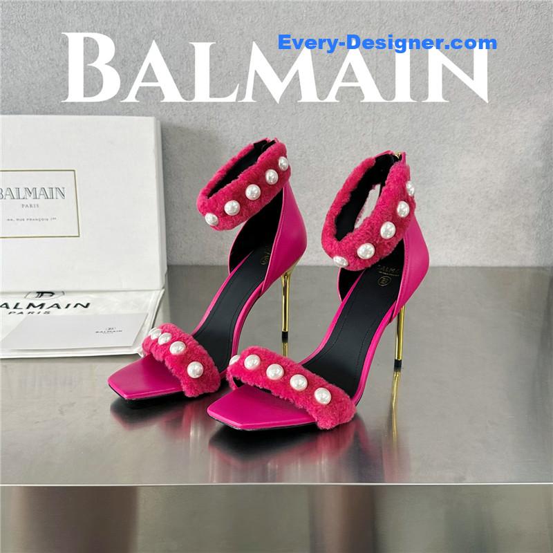 Balmain new high heel sandals