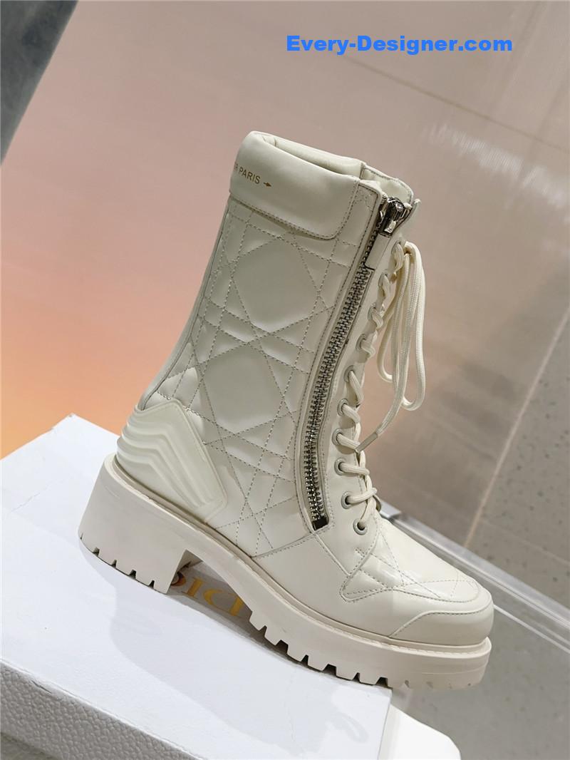 D10r d-leader martin boots women’s white
