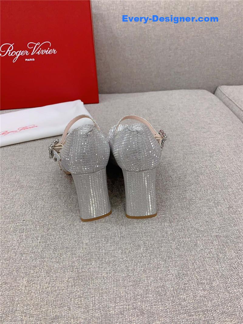Roger vivor new high heel Mary Jane shoes