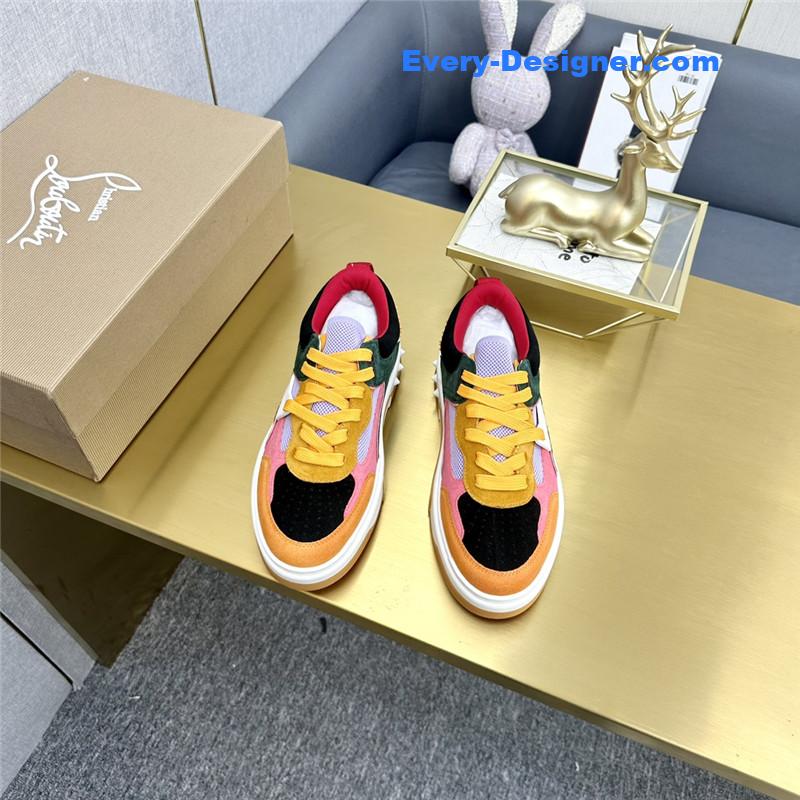 Chr1st1an louboutin unisex platform sneakers