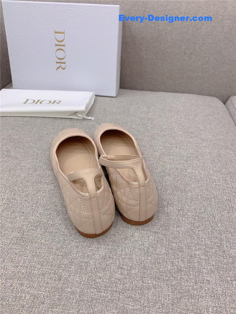 d10r new D1am0nd pearl flat shoes