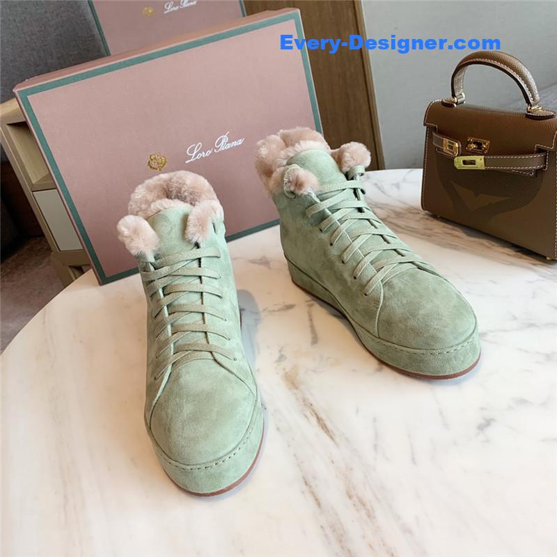 L0r0 P1ana cashmere retro casual shoes