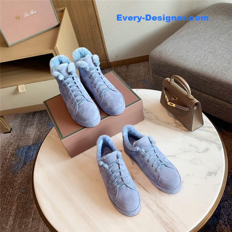 L0r0 P1ana cashmere retro casual shoes