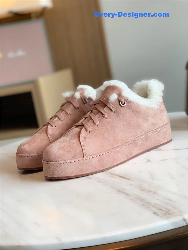 L0r0 P1ana cashmere retro casual shoes