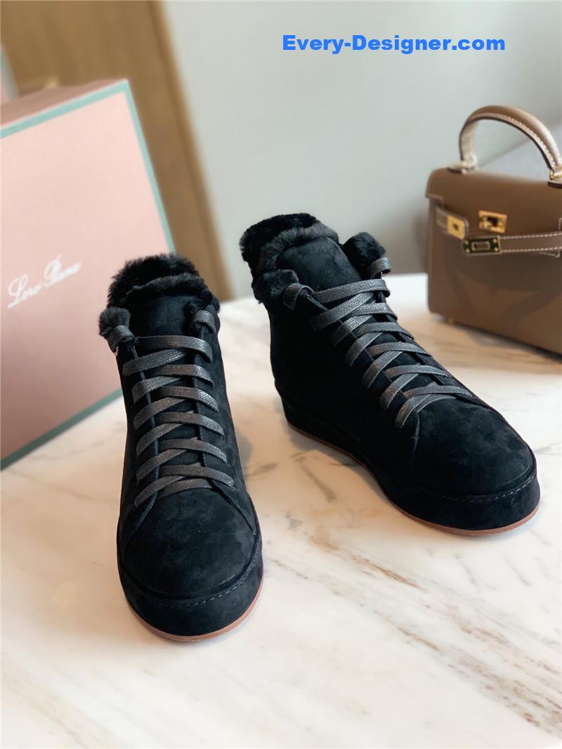 L0r0 P1ana cashmere retro casual shoes