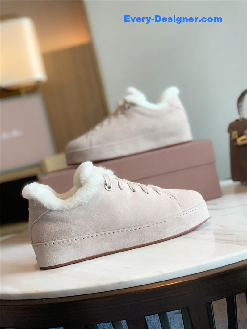 L0r0 P1ana cashmere retro casual shoes