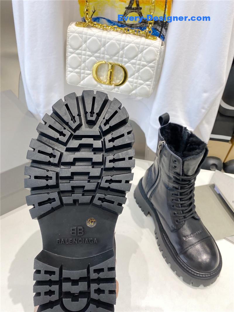 Ba1en*iaga new autumn and winter lace-up martin boots