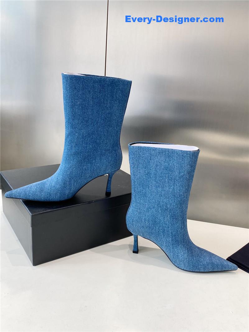 A1exa*der wang delphine 90mm denim boots women