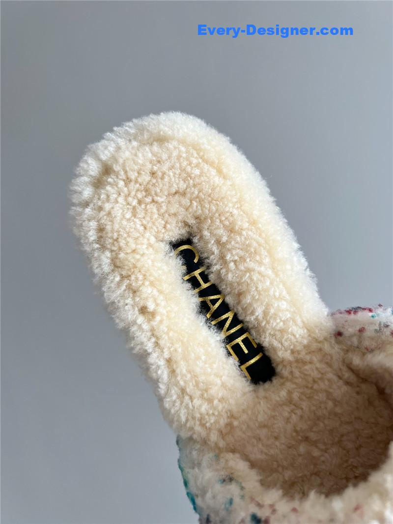 Ch**el new wool slippers