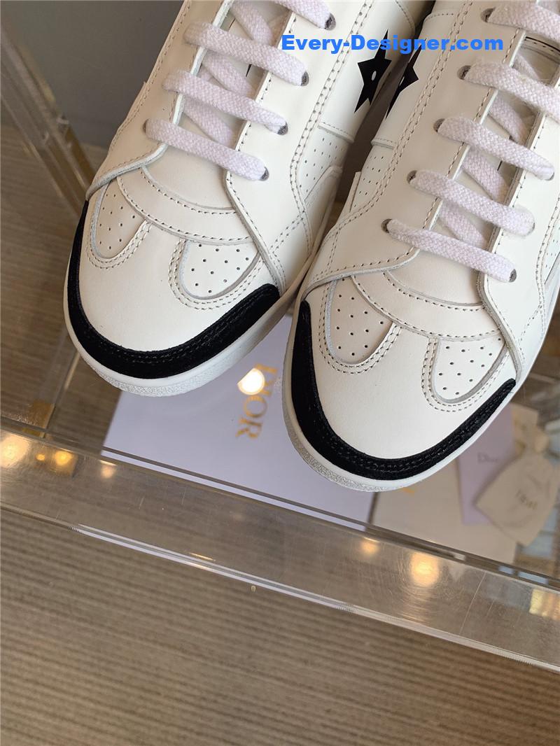 D10r star calfskin low top sneakers
