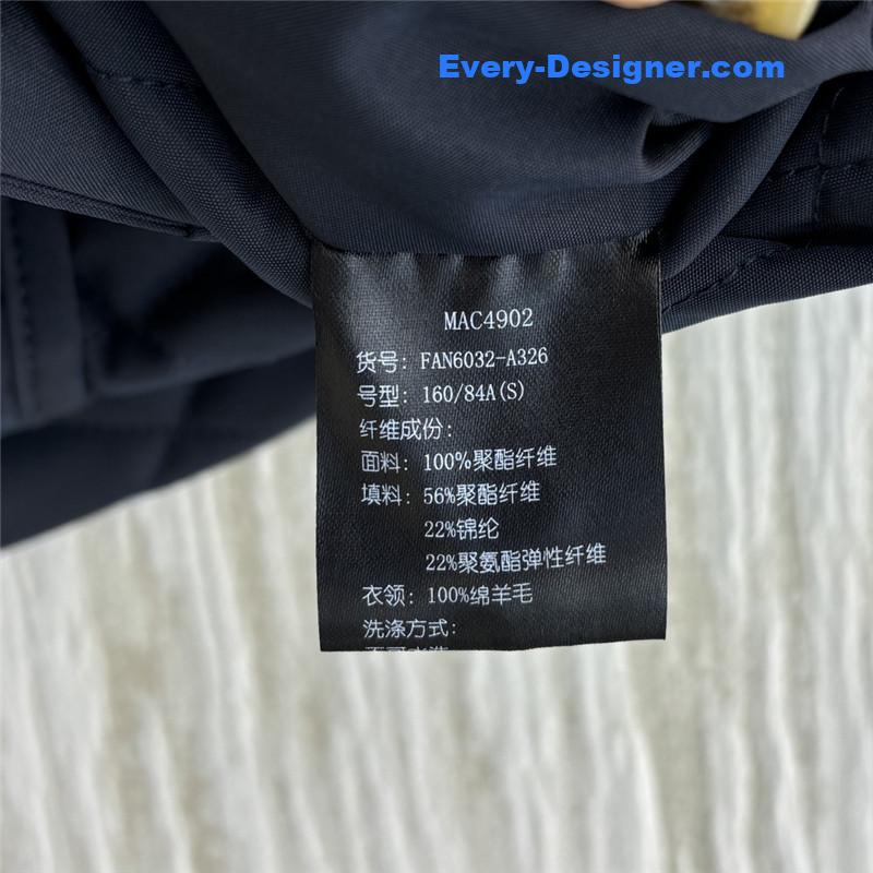 L0r0 P1ana lapel reversible quilted jacket replicas clothes
