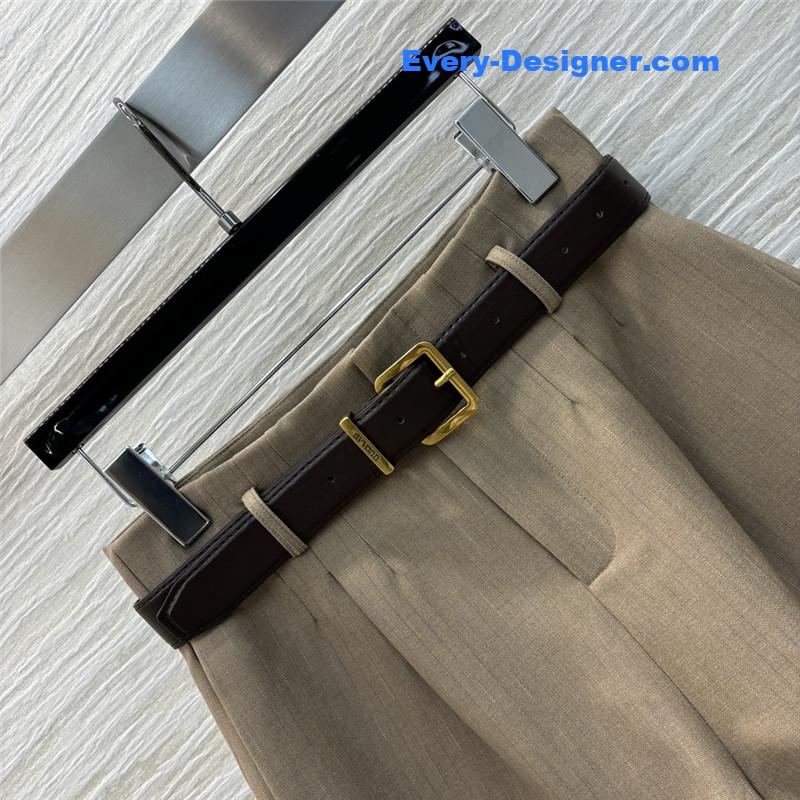 M1um1u belt shorts cheap replica designer clothes
