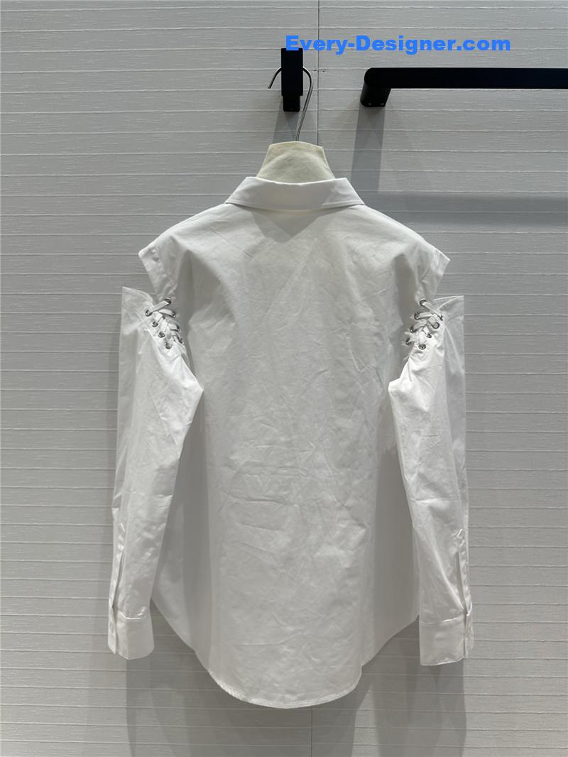 a1exa*der Mcqv*en white shirt replica clothing